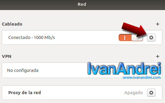 Ubuntu - Configuración de red cableada