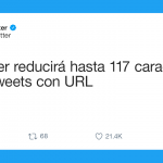 Twitter reducirá hasta 117 caracteres en Tweets con URL