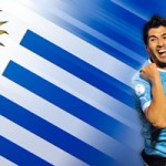 Wallpaper Copa Muncial de Futbol Brasil 2014 - Uruguay - Luis Suarez