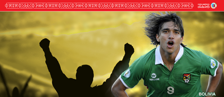 Wallpaper de la Copa América Chile 2015 – Equipo de Bolivia