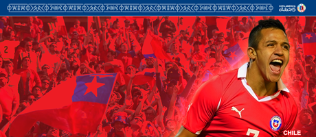 Wallpaper de la Copa América Chile 2015 - Equipo de Chile