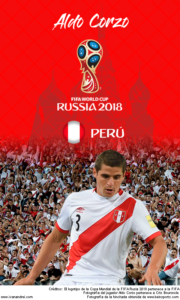 Wallpaper de Aldo Corzo de Perú para la Copa Mundial de la FIFA - Rusia 2018 - Edición para teléfonos con resolución 480x800