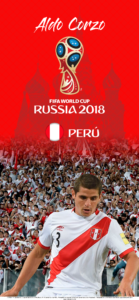 Wallpaper de Aldo Corzo de Perú para la Copa Mundial de la FIFA - Rusia 2018 - Edición para iPhone X (1125x2436)