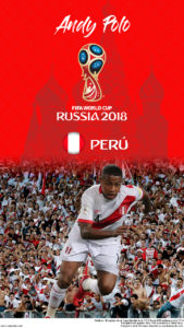 Wallpaper de Andy Polo de Perú para la Copa Mundial de la FIFA - Rusia 2018 - Edición para teléfonos HD (720x1280)