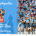 Wallpaper de la selección argentina de fútbol para la Copa Mundial de la FIFA - Rusia 2018 - Edición para PC (1920x1080)