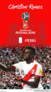 Wallpaper de Christian Ramos de Perú para la Copa Mundial de la FIFA - Rusia 2018 - Edición para teléfonos HD (720x1280)