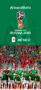 Wallpaper de la selección mexicana de fútbol para la Copa Mundial de la FIFA - Rusia 2018 - Edición para iPhone X (1125x2436)