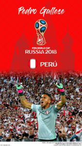 Wallpaper de Pedro Gallese de Perú para la Copa Mundial de la FIFA - Rusia 2018 - Edición para teléfonos HD (720x1280)