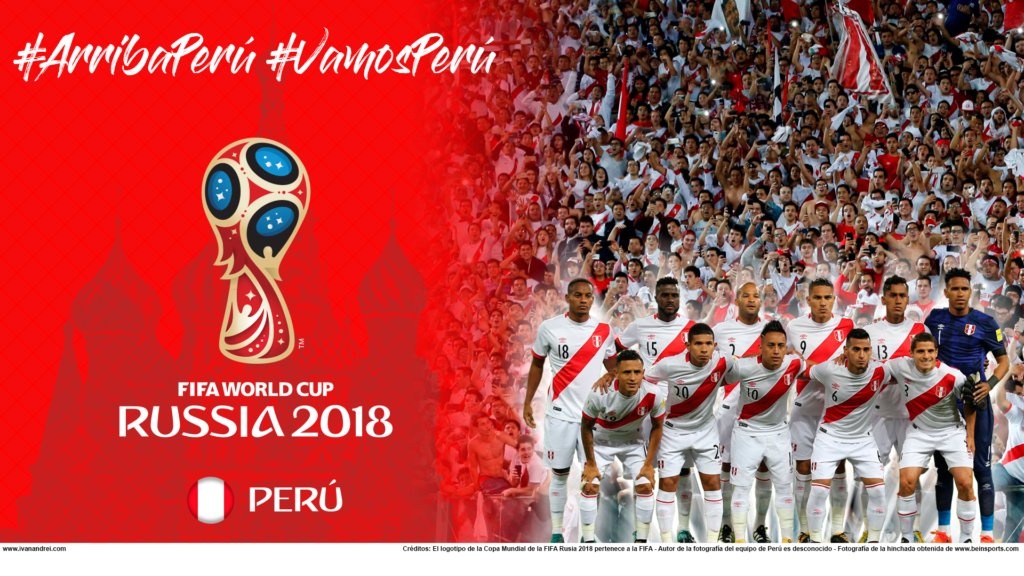 Wallpaper de la selección peruana para PC y móviles (Rusia 2018) - Iván