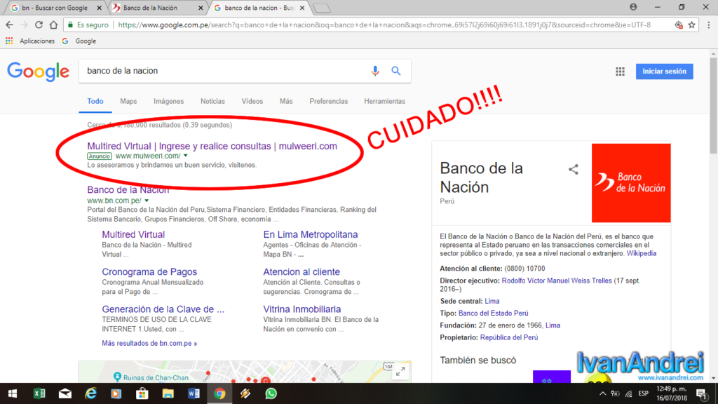 Estafadores usan anuncios de Google para robar