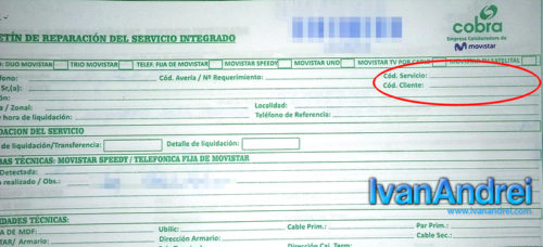 Saber el código del cliente de Movistar Perú para ingresar al router HFC