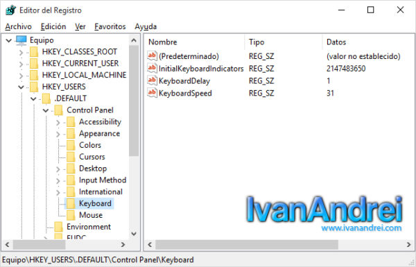 Activar Teclado Numérico Por Defecto Al Cargar Windows 10 Iván Andréi