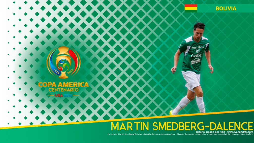 Copa América Centenario USA 2016 - Bolivia (Martin Smedberg-Dalence - 1366x768)