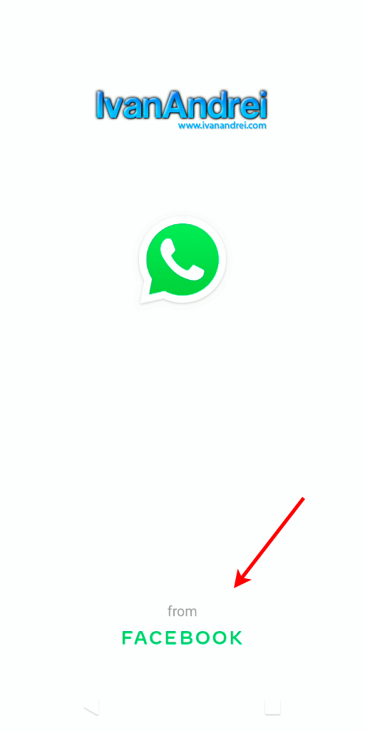 Logo corporativo de Facebook en WhatsApp 2.19.331-01