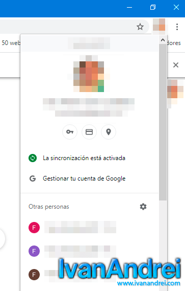 Nuevo administrador de perfiles en Google Chrome