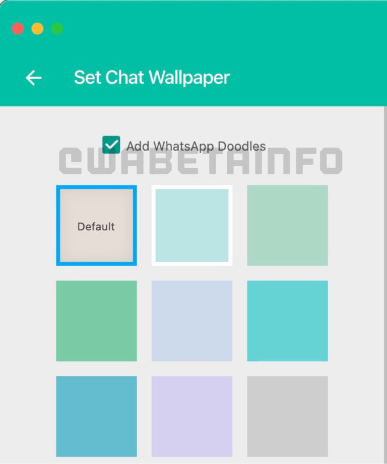 WhatsApp para iOS - Color sólido