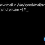 Leer correos de "You have new mail in /var/mail/root"