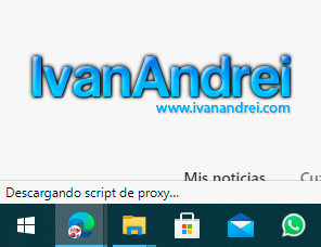 Descargando script de proxy