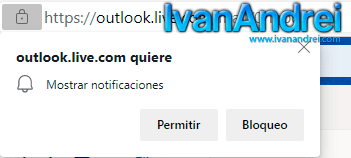 Microsoft Edge - Notificaciones