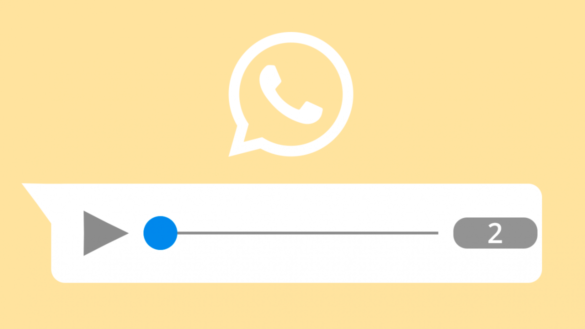 Velocidad de reproducción en audio de WhatsApp