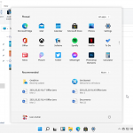 Windows 11 - Menú inicio