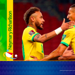 Copa América Brasil 2021 - Selección de Brasil - Neymar y Richarlison