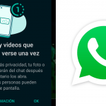 Ver una sola vez en WhatsApp