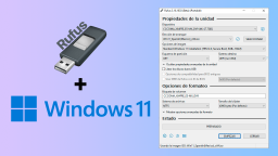 Crear USB de Windows 11 para equipos no soportados con Rufus